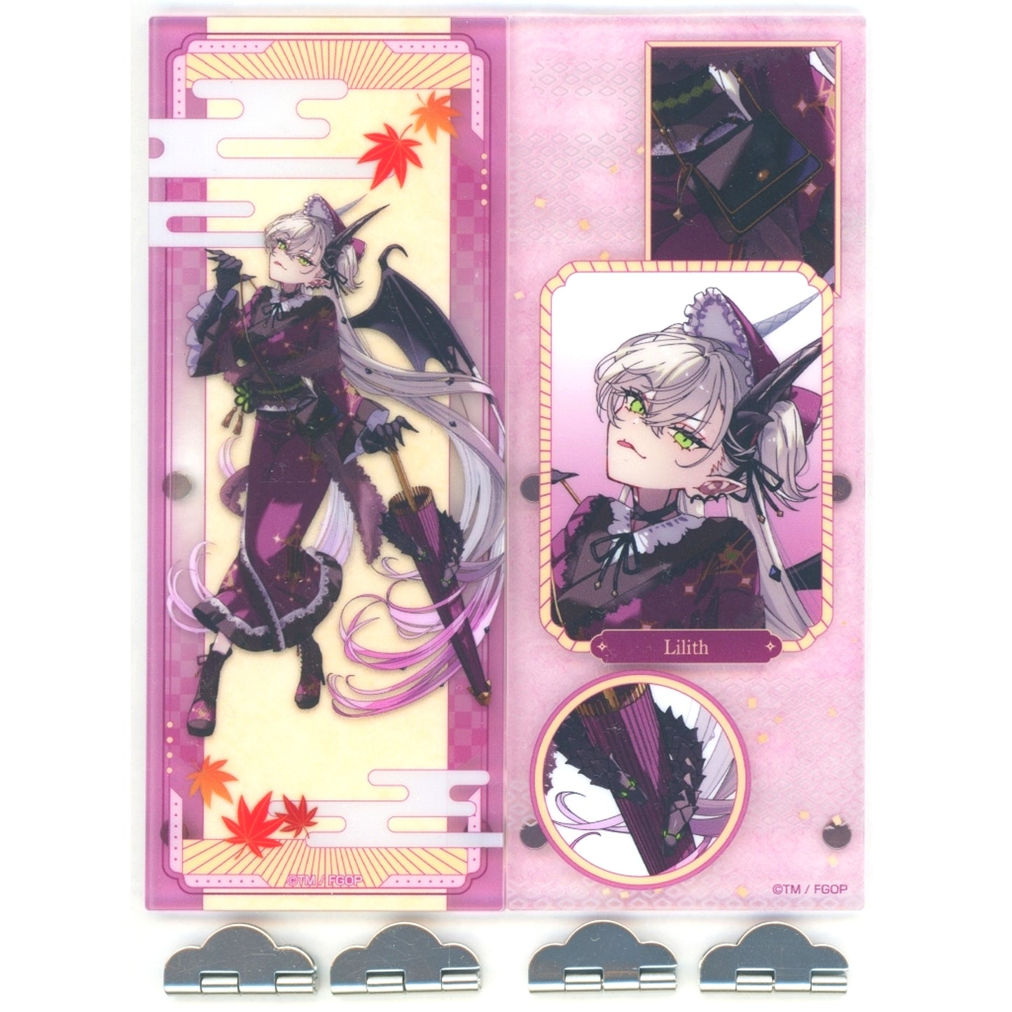 Lilith Berserker Fate/Grand Order Kyoto International Manga Anime Fair 2025 KyoMAF Acrylic Folding Screen [USED]