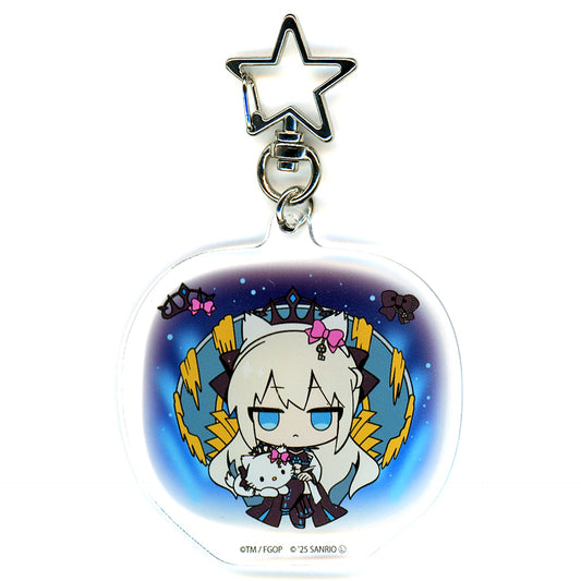 Berserker Morgan x Charmmykitty Fate/Grand Order x Sanrio Characters Star Shaped Carabiner Acrylic Keychain 03 Collabo Illustration [USED]