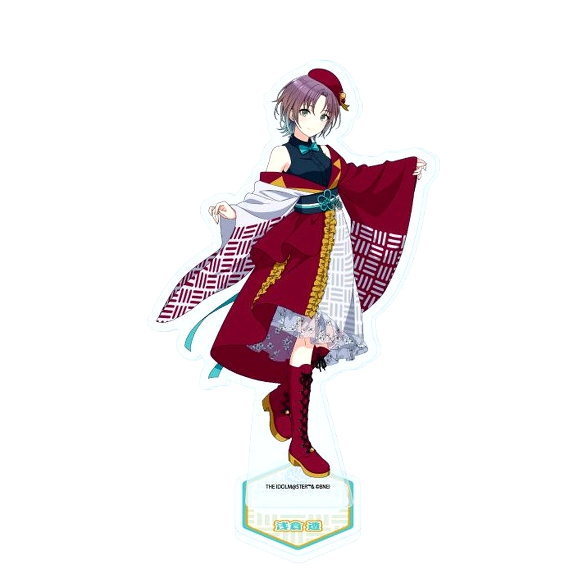 Toru Asakura Acrylic Stand Illustration The Idolmaster Series Tour around Ise Toba Shima! THE ISE-SHIMASTER [USED]