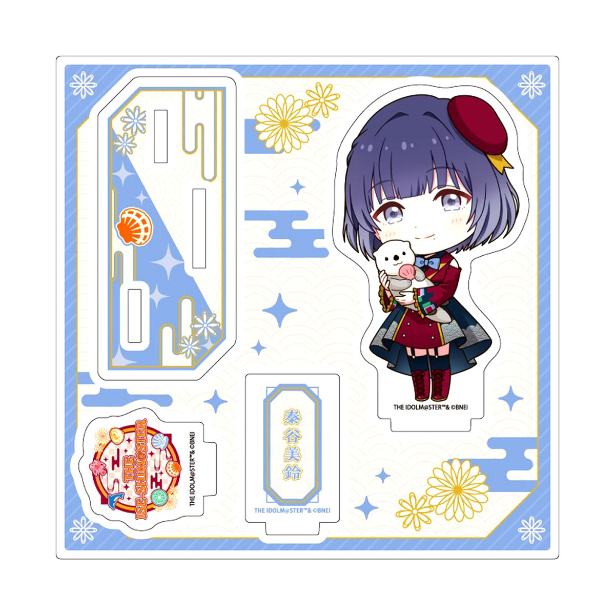 Misuzu Hataya Mini Character Illustration Acrylic Stand Plate The Idolmaster Series Ise Toba Shima Tour! THE ISE-SHIMASTER [USED]