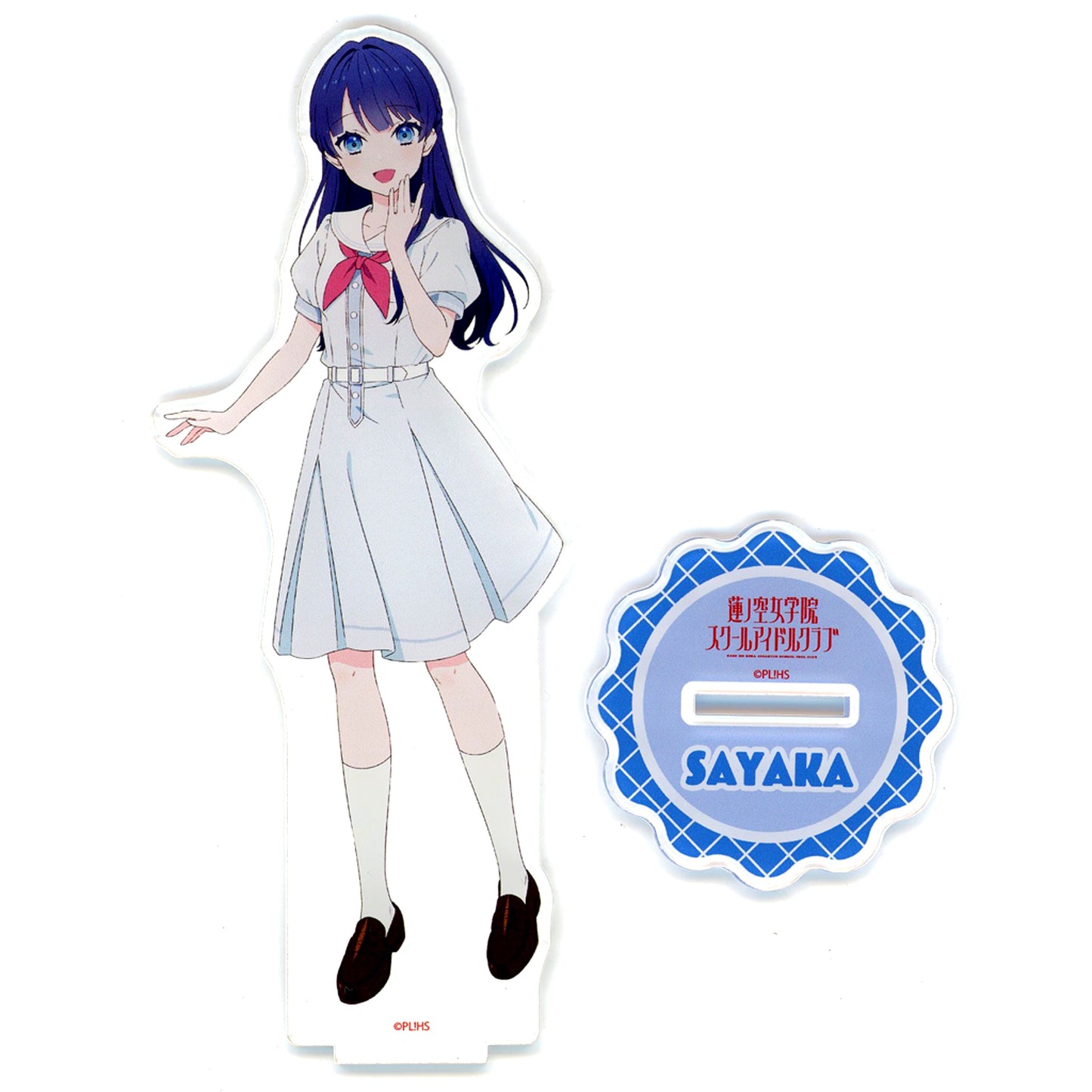 Sayaka Murano Love Live! Hasunosora Girls' High School Idol Club Deca Acrylic Stand 105th Term Summer Uniform Ver. 105th Term Summer is Not Over Yet Fair [USED]