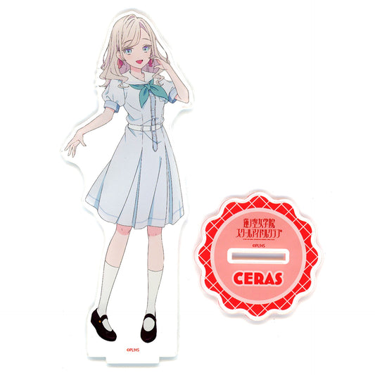 Serasu Yanagida Lilienfeld 105th Term Summer Uniform Ver. Big Acrylic Stand Love Live! Hasunosora Girls' High School Idol Club Fair [USED]