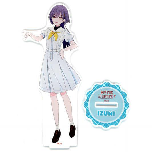 Izumi Katsuragi 105th Term Summer Uniform Ver. Big Acrylic Stand Love Live! Hasunosora Girls' High School Idol Club Fair [USED]