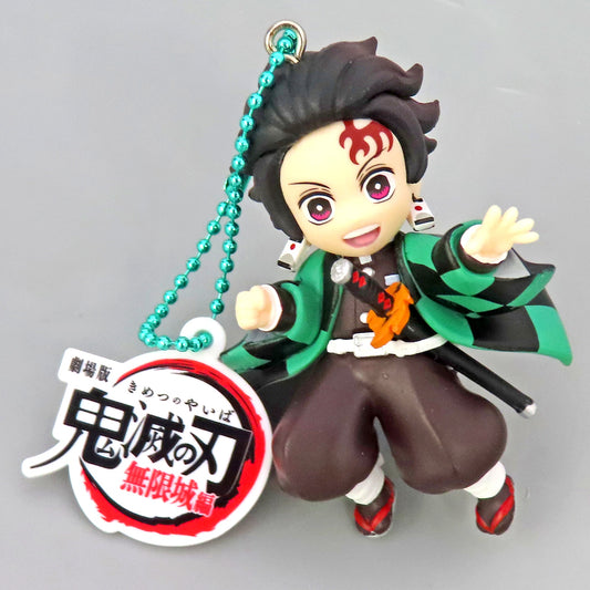 Tanjiro Kamado Demon Slayer Kimetsu no Yaiba Movie Figure with Random Charm [USED]