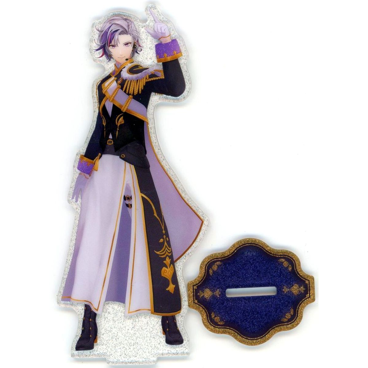 Fuwa Minato Glitter Acrylic Stand Virtual YouTuber Nijisanji Common Outfit 3D Goods Vol.1 [USED]