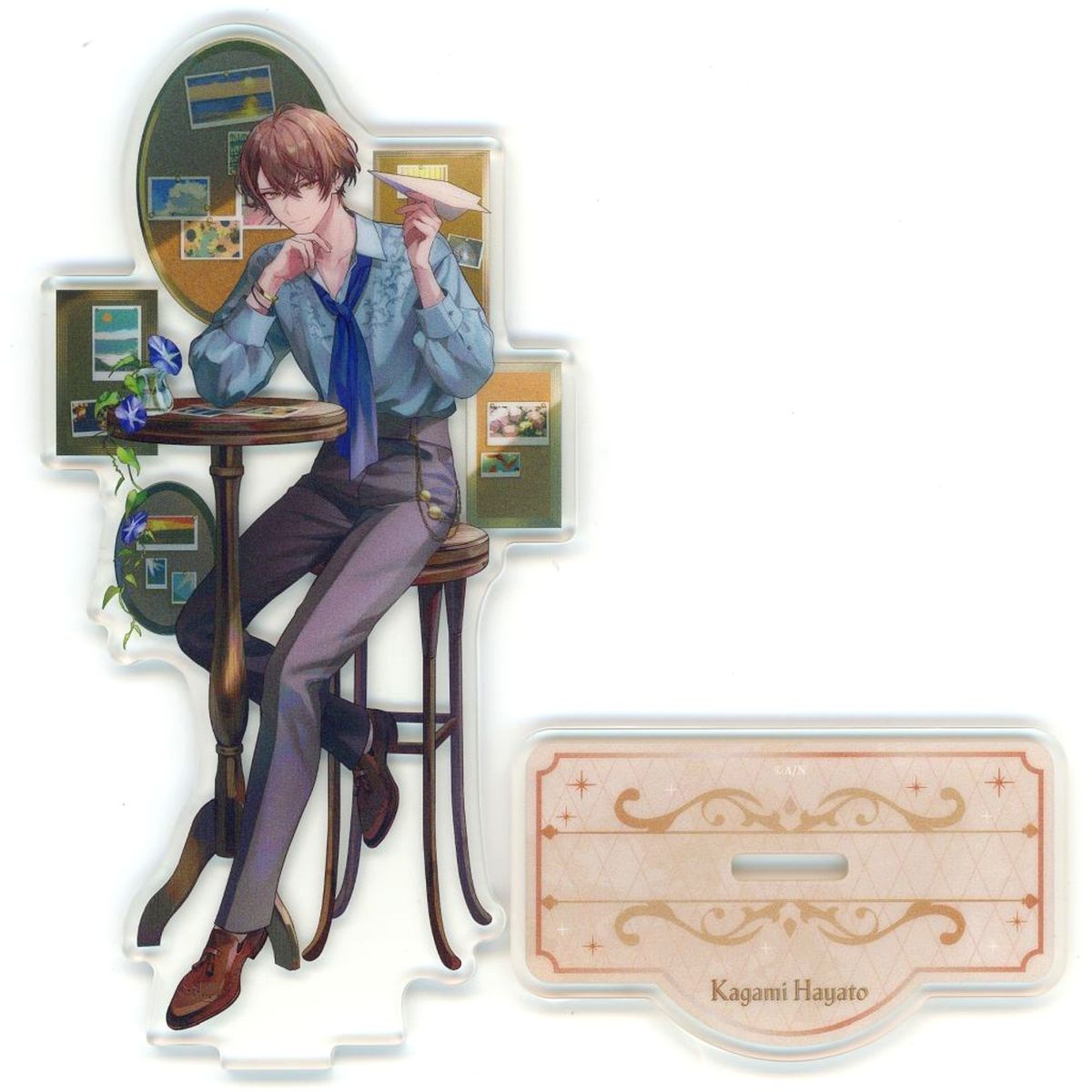 Kagami Hayato Acrylic Stand Virtual YouTuber Nijisanji ART OF NIJISANJI [USED]