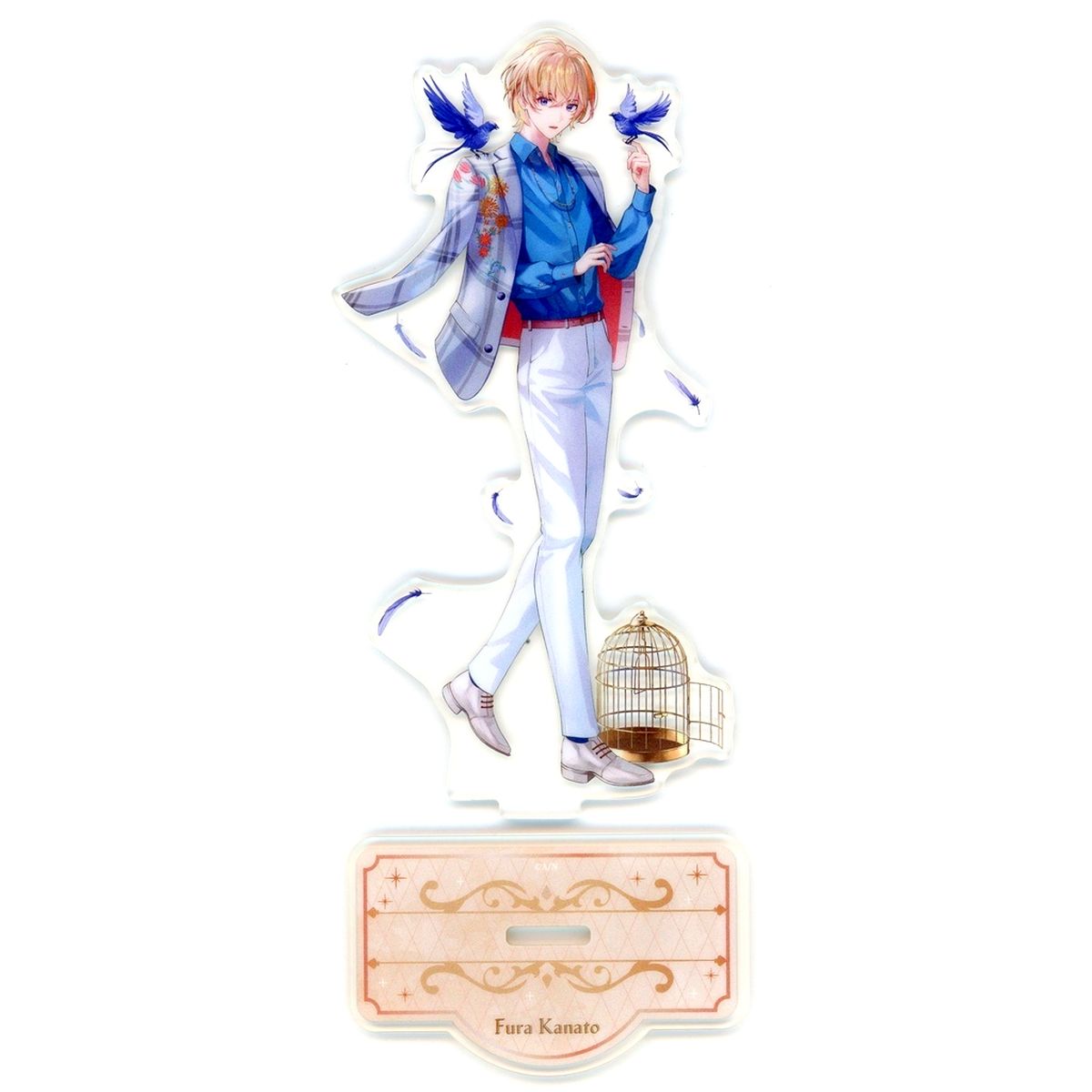 Fura Kanato Virtual YouTuber Nijisanji Acrylic Stand ART OF NIJISANJI [USED]