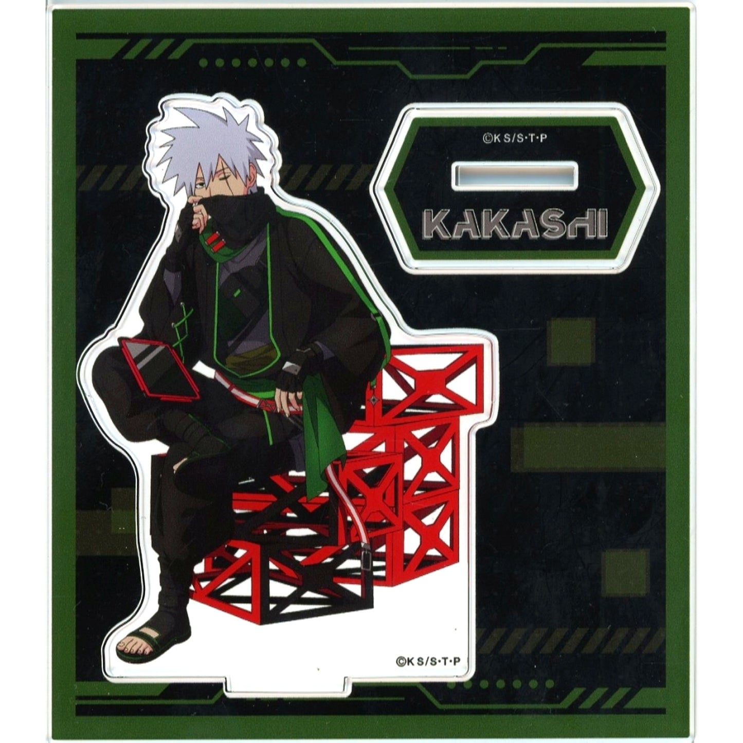 Kakashi Hatake Cyber Style Acrylic Stand Naruto Shippuden x RED° TOKYO TOWER [USED]