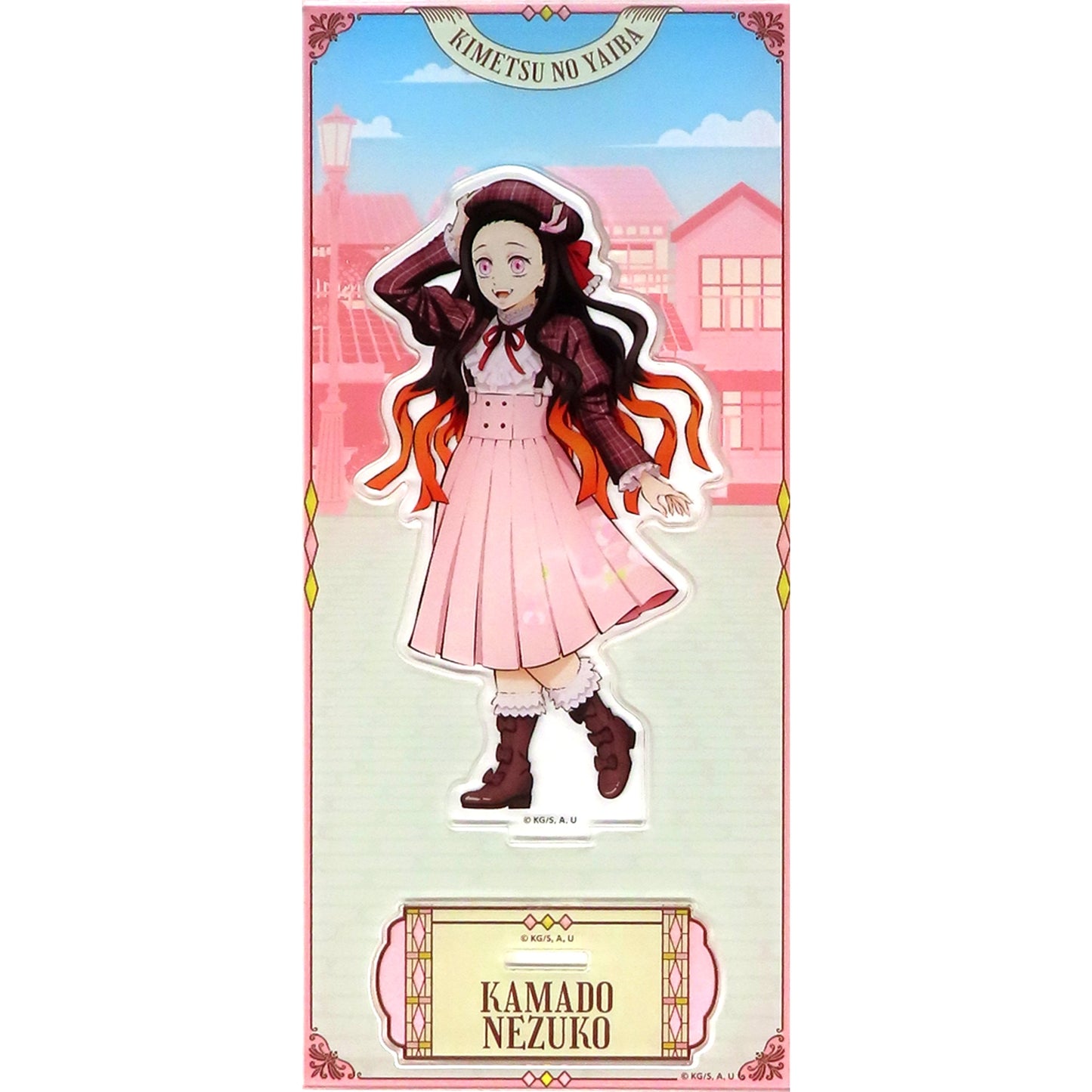Nezuko Kamado Acrylic Stand Relo Hotels & Resorts x Demon Slayer [USED]