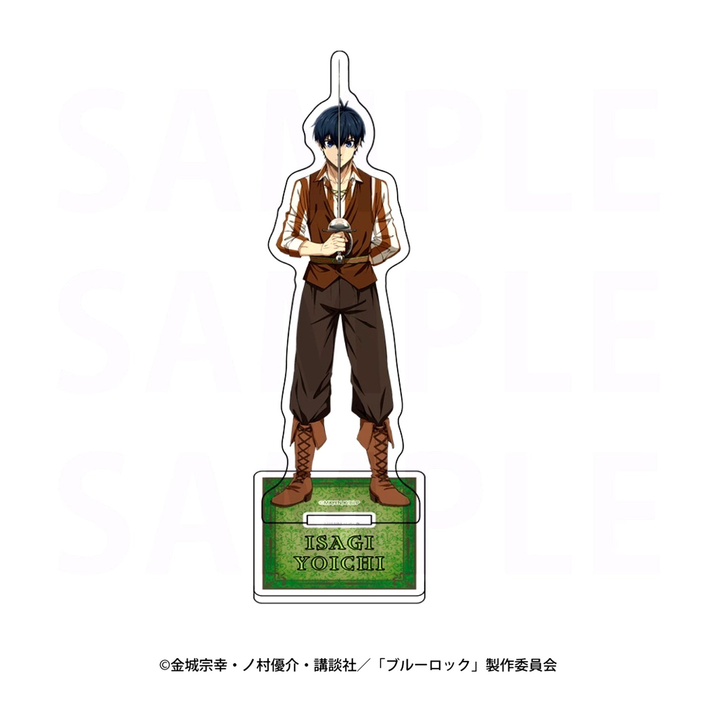 Yoichi Isagi Three Musketeers Concept Acrylic Stand Blue Lock Animega x Sofmap Pre-sale Fair [USED]