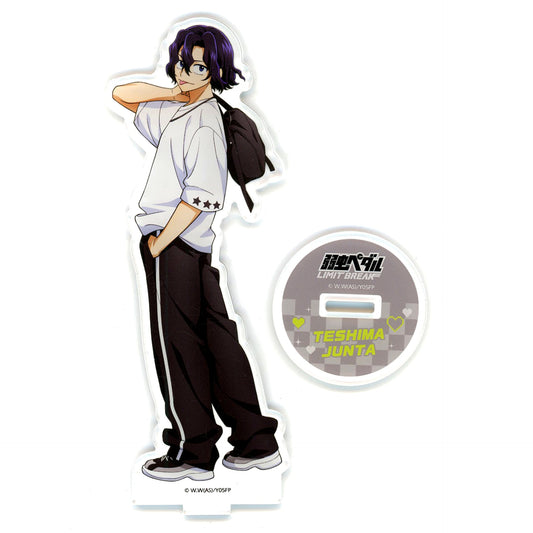 Junta Teshima Y2K Illustration Acrylic Stand Yowamushi Pedal LIMIT BREAK POP UP SHOP in PRINCESS CAFE [USED]