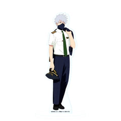 Kakashi Hatake Pilot Ver. Illustration Acrylic Stand Naruto Shippuden in TV Tokyo Honpo [USED]