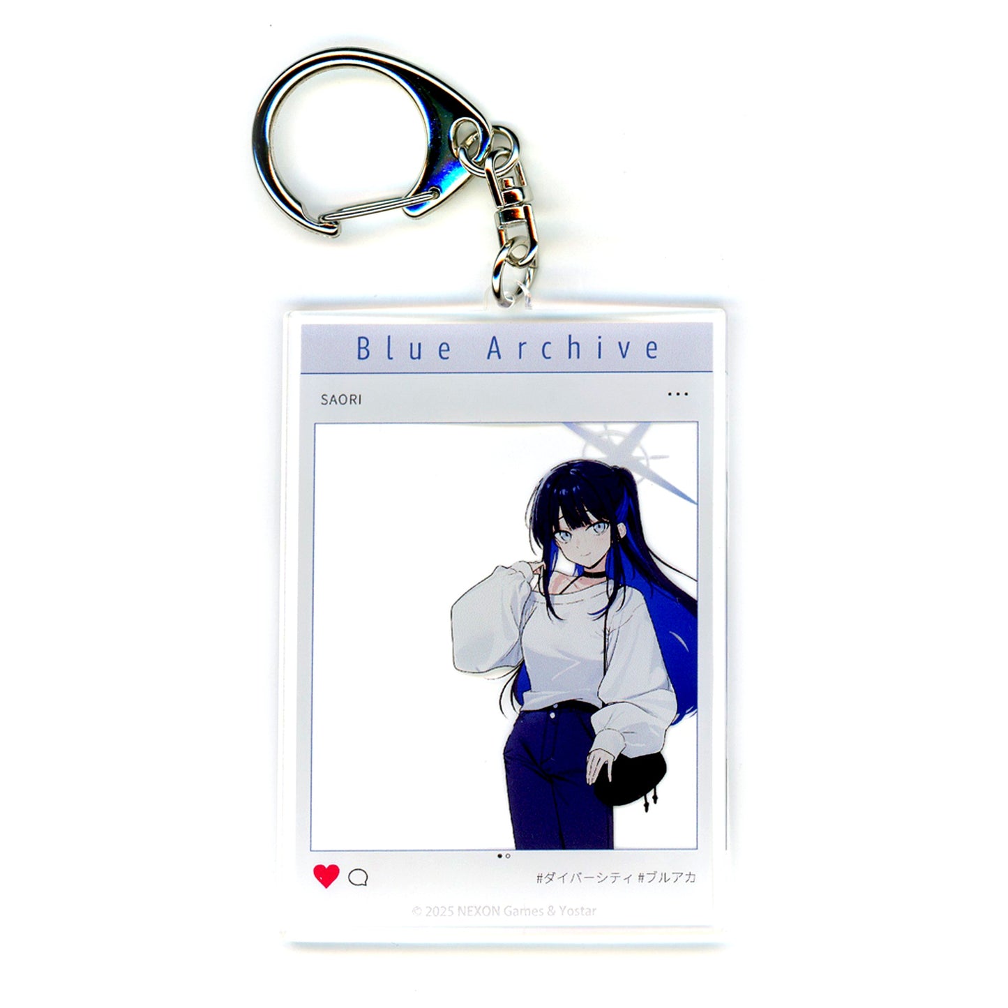 Saori Joumae Blue Archive SNS Style Keychain POP UP SHOP in DiverCity [USED]