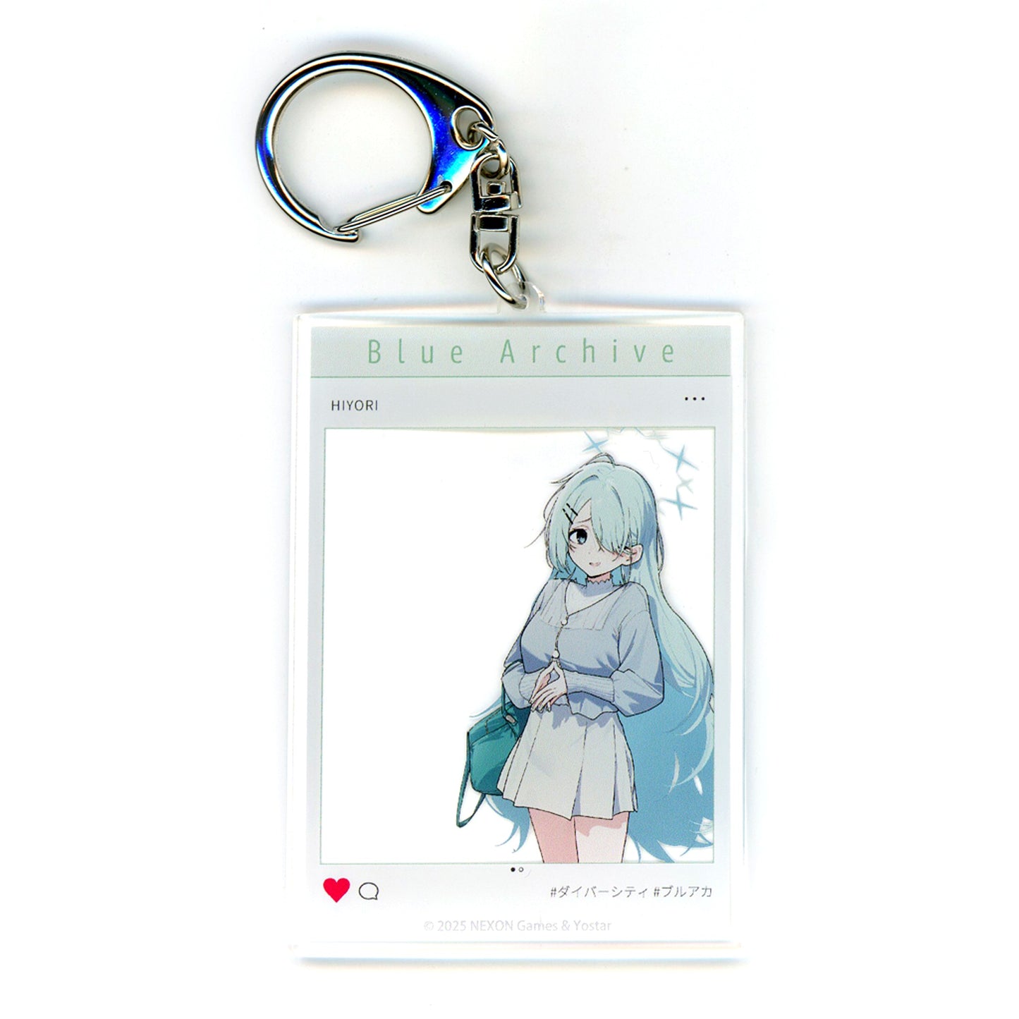 Hiyori Tsuchinaga Blue Archive SNS Style Keychain POP UP SHOP in DiverCity [USED]