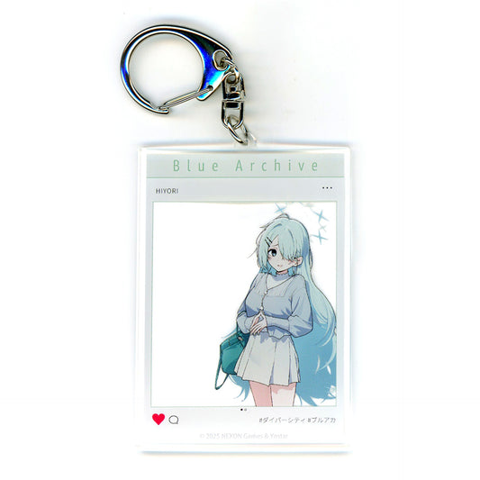 Hiyori Tsuchinaga Blue Archive SNS Style Keychain POP UP SHOP in DiverCity [USED]