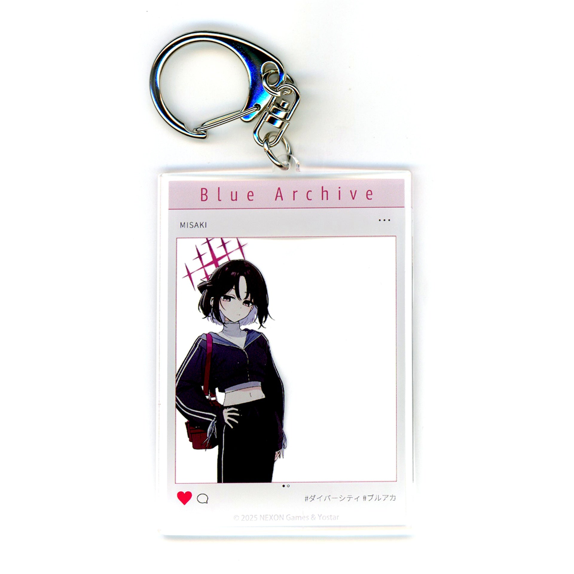 Misaki Kaino Blue Archive SNS Style Keychain POP UP SHOP in DiverCity [USED]