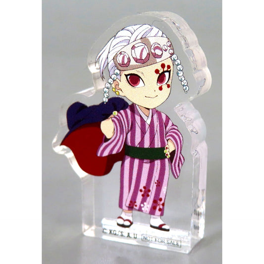 Tengen Uzui C Prize Mini Acrylic Block Demon Slayer: Kimetsu no Yaiba x Okoshi Bus Ennichi Game Total Concentration!! Demon Slayer Corps Air Kuji [USED]