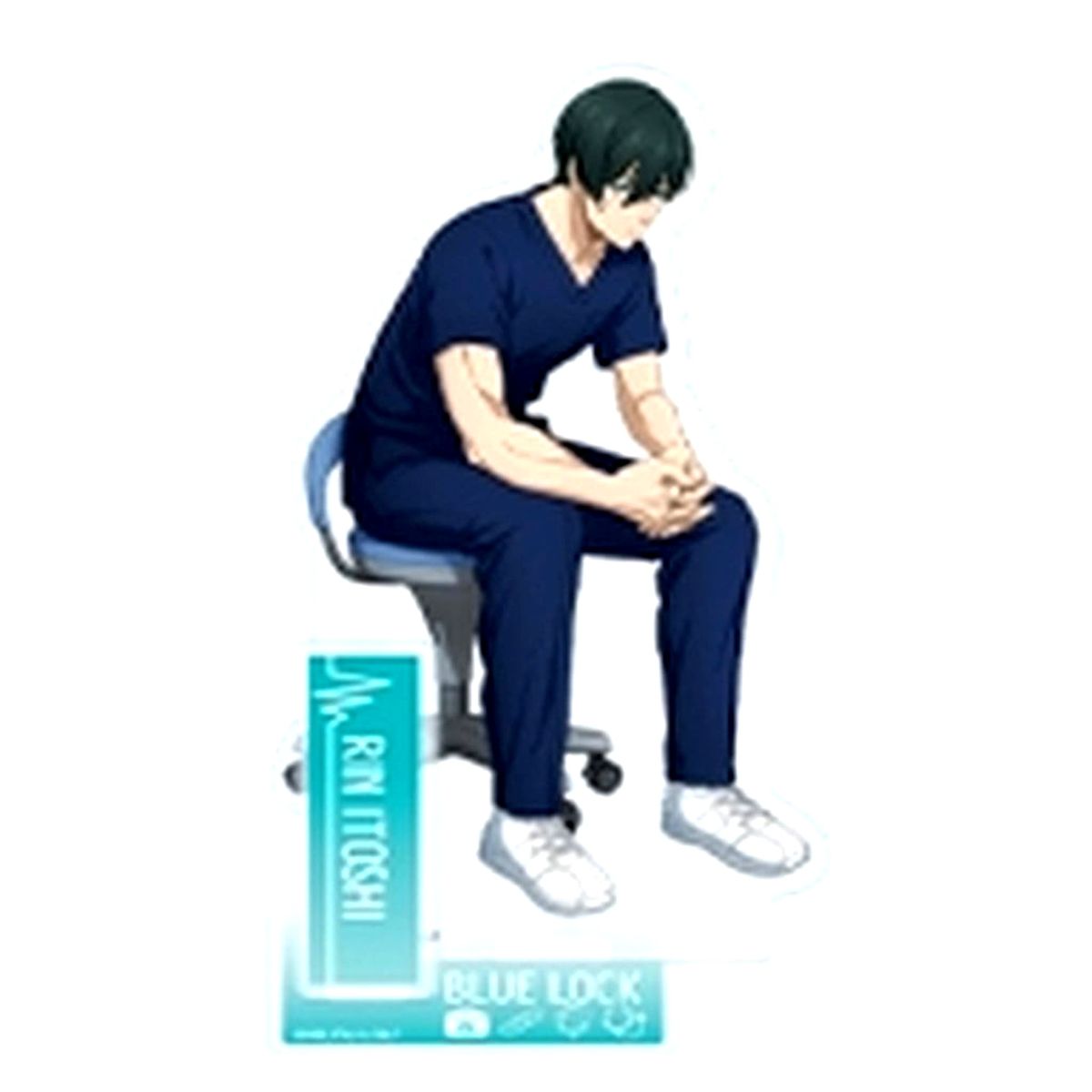 Rin Itoshi Acrylic Stand Blue Lock Clinic Blue Lock [USED]