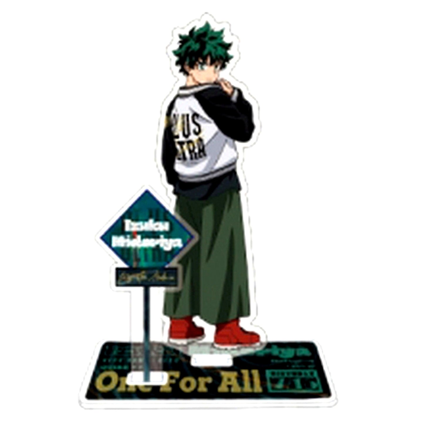 Izuku Midoriya Acrylic Stand Kikonase! SUKAJAN My Hero Academia [USED]