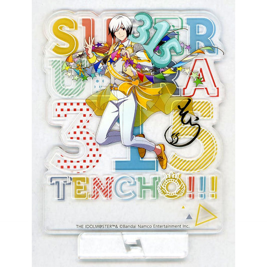 Sora Kitamura The Idolm@ster SideM 315!!!SHOP Super Ultra 315 Manager Acrylic Board Roulette Prize A [USED]