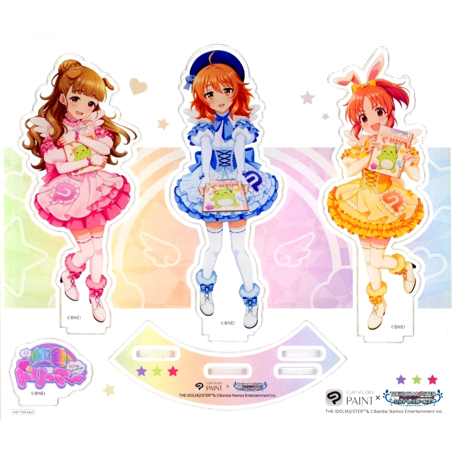 Nijiiro Dreamer THE IDOLM@STER CINDERELLA GIRLS Acrylic Figure CLIP STUDIO C105 [USED]