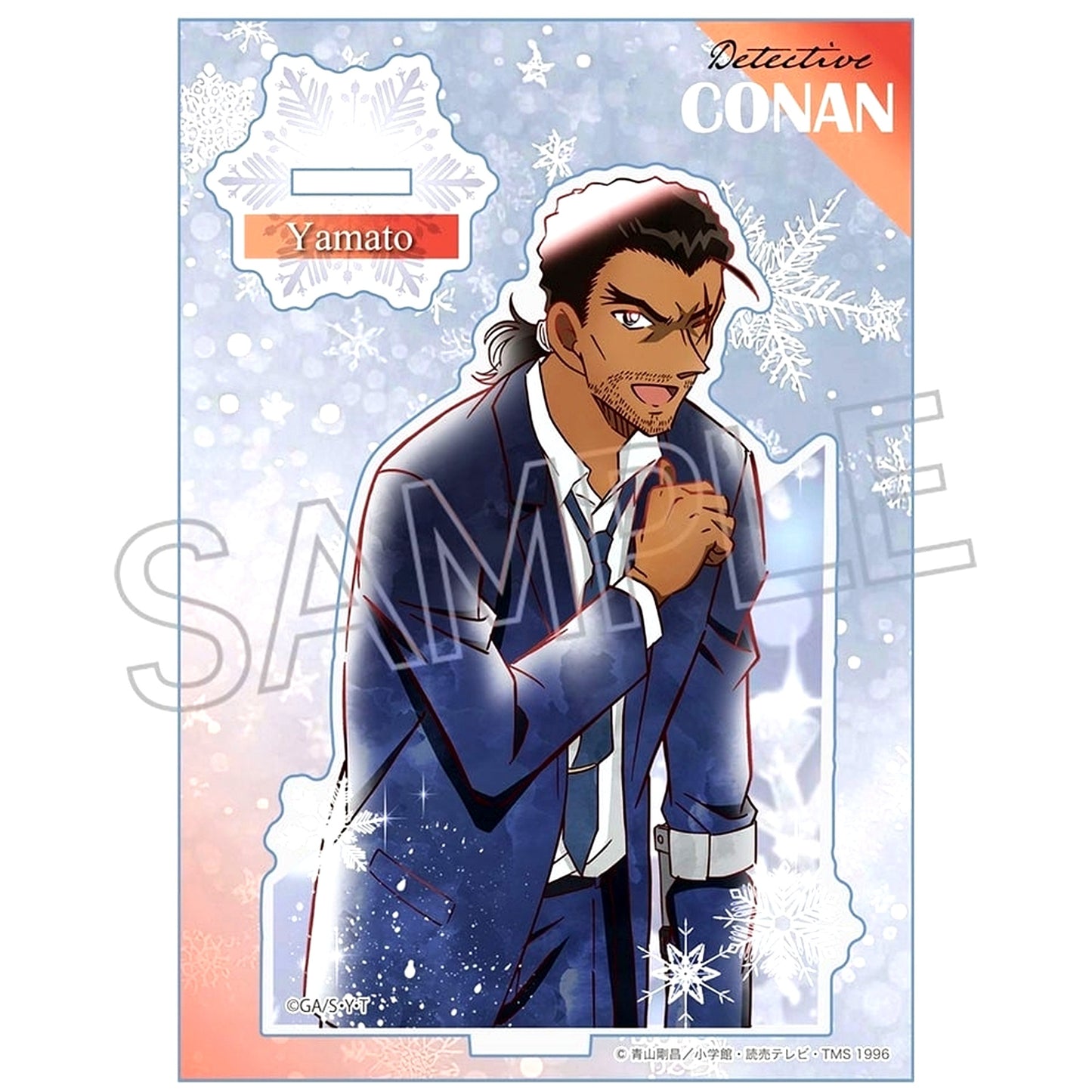 Kansuke Yamato Detective Conan Wet Color Series Vol.6 Acrylic Stand [USED]