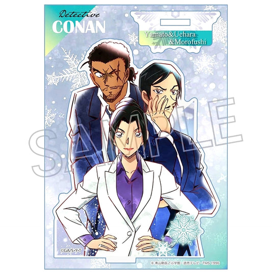 Yamato & Uehara & Morofushi Detective Conan Wet Color Series Vol.6 Acrylic Stand [USED]