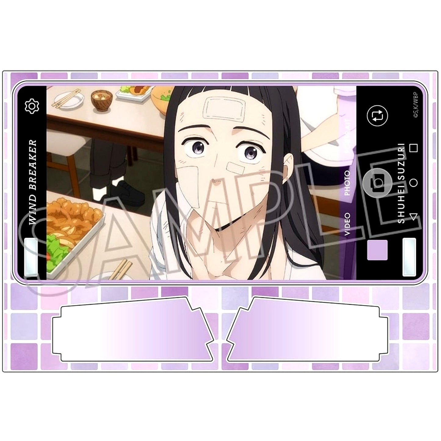 Shuhei Suzuri Slanted Acrylic Stand WIND BREAKER [USED]