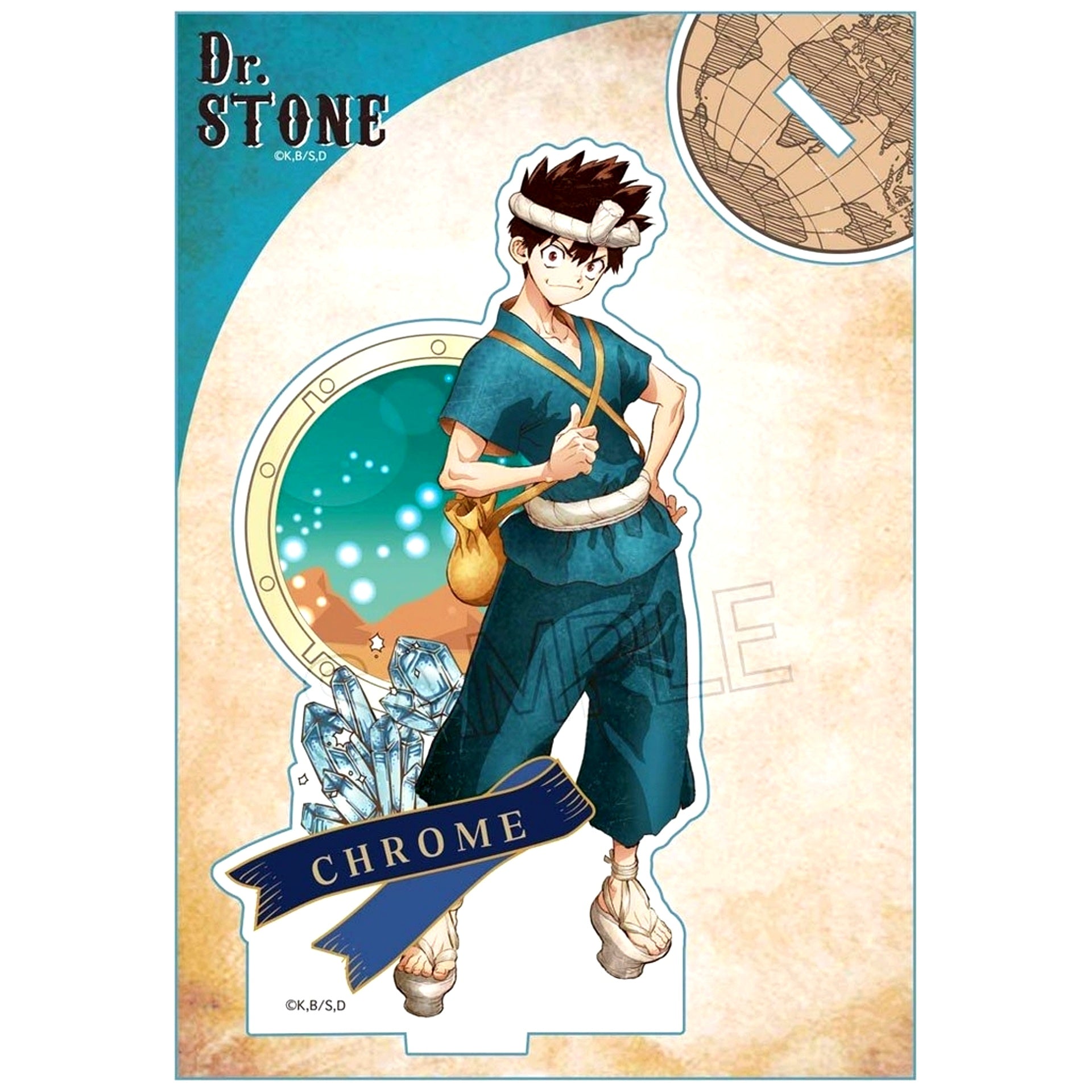 Chrome Dr.STONE Vintage Series Vol. 2 Acrylic Stand [USED]