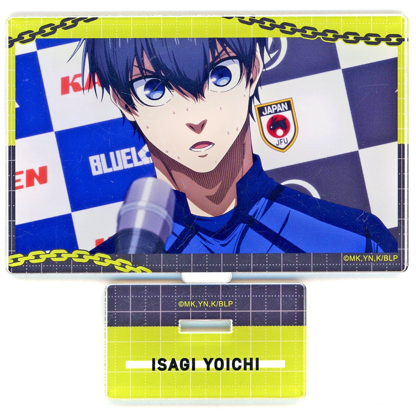 Yoichi Isagi Blue Lock Exhibition Egoist Exhibition The Animation Trading Acrylic Stand [USED]