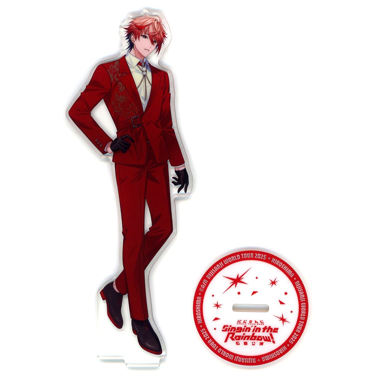 Seraph Dazzlegarden Virtual YouTuber Nijisanji Acrylic Stand NIJISANJI WORLD TOUR 2025 Singin' in the Rainbow! Hiroshima Performance [USED]