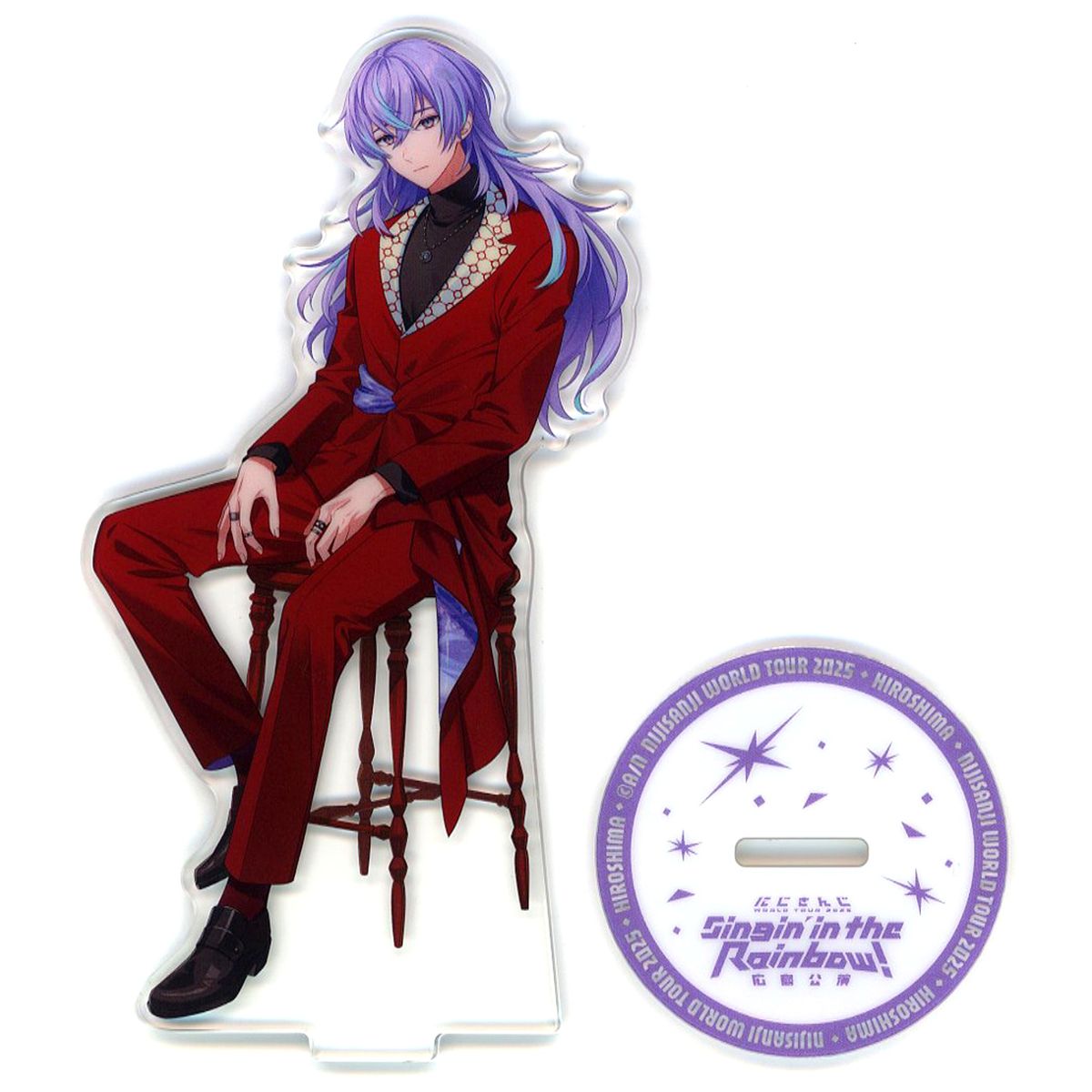 Hoshirube Sho Virtual YouTuber Nijisanji Acrylic Stand NIJISANJI WORLD TOUR 2025 Singin' in the Rainbow! Hiroshima Performance [USED]