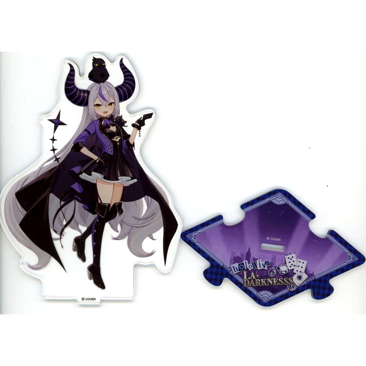 Laplus Darknesss Connectable Acrylic Stand VTuber Hololive Detective and Phantom Thief Mystery Set in the Museum [USED]