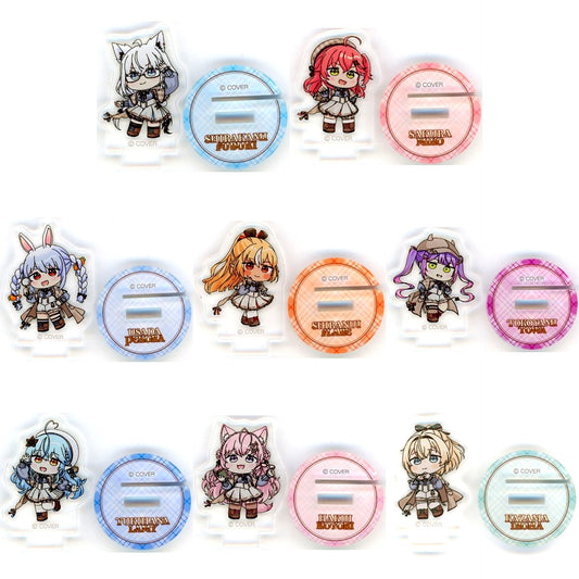 Set of 8 VTuber Hololive Detective and Phantom Thief Mystery Set in the Museum Chua Stand Detective [USED]