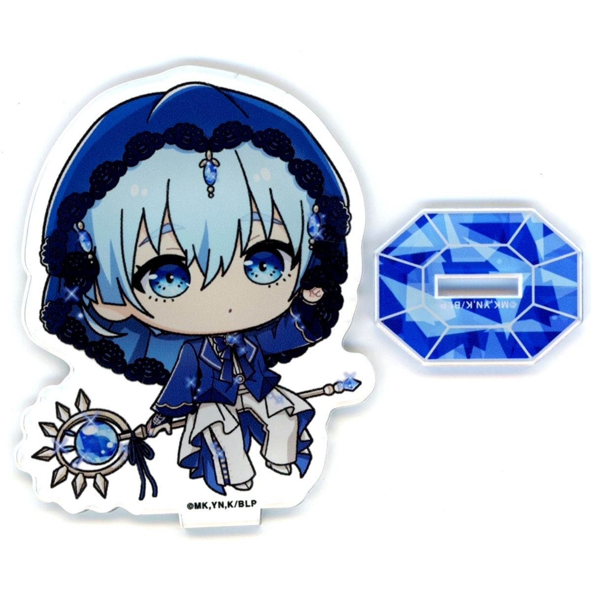 Yo Hiori Blue Lock Ouchi de Selection Mini Character Acrylic Stand Sapphire Ver [USED]