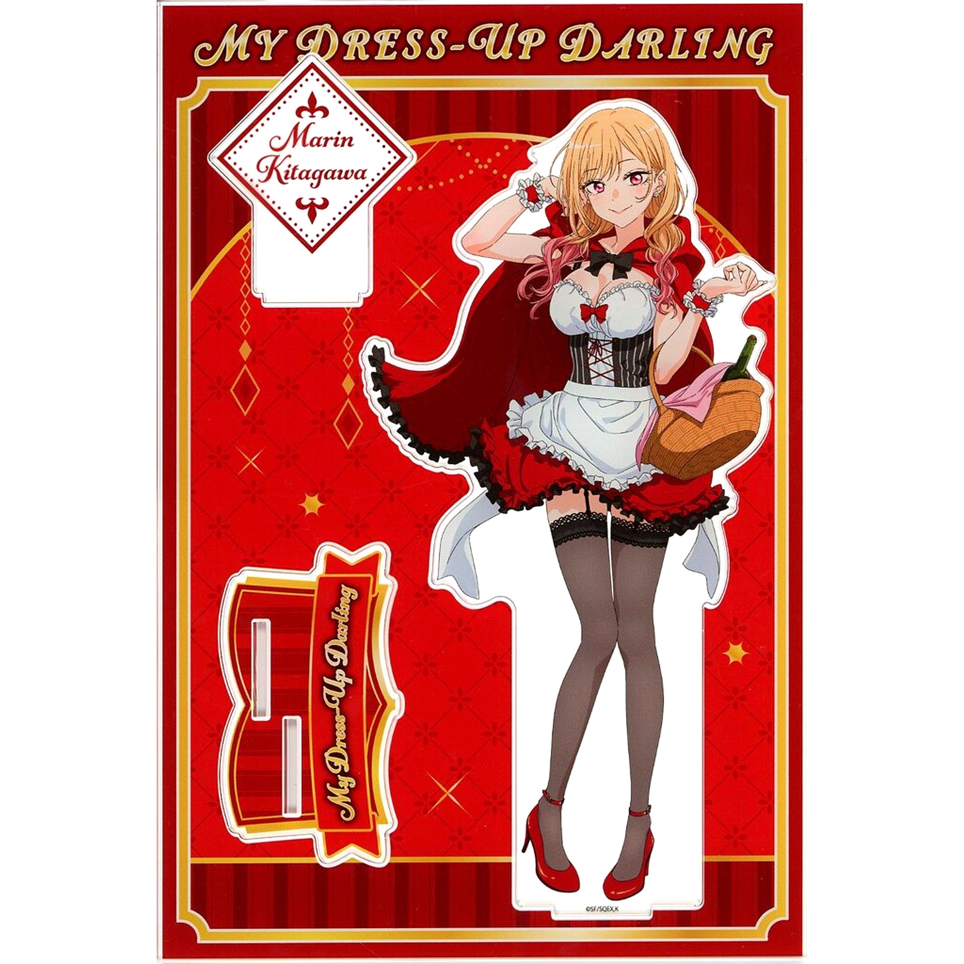 Marin Kitagawa Little Red Riding Hood My Dress-Up Darling Don Quijote MEGA Acrylic Stand [USED]