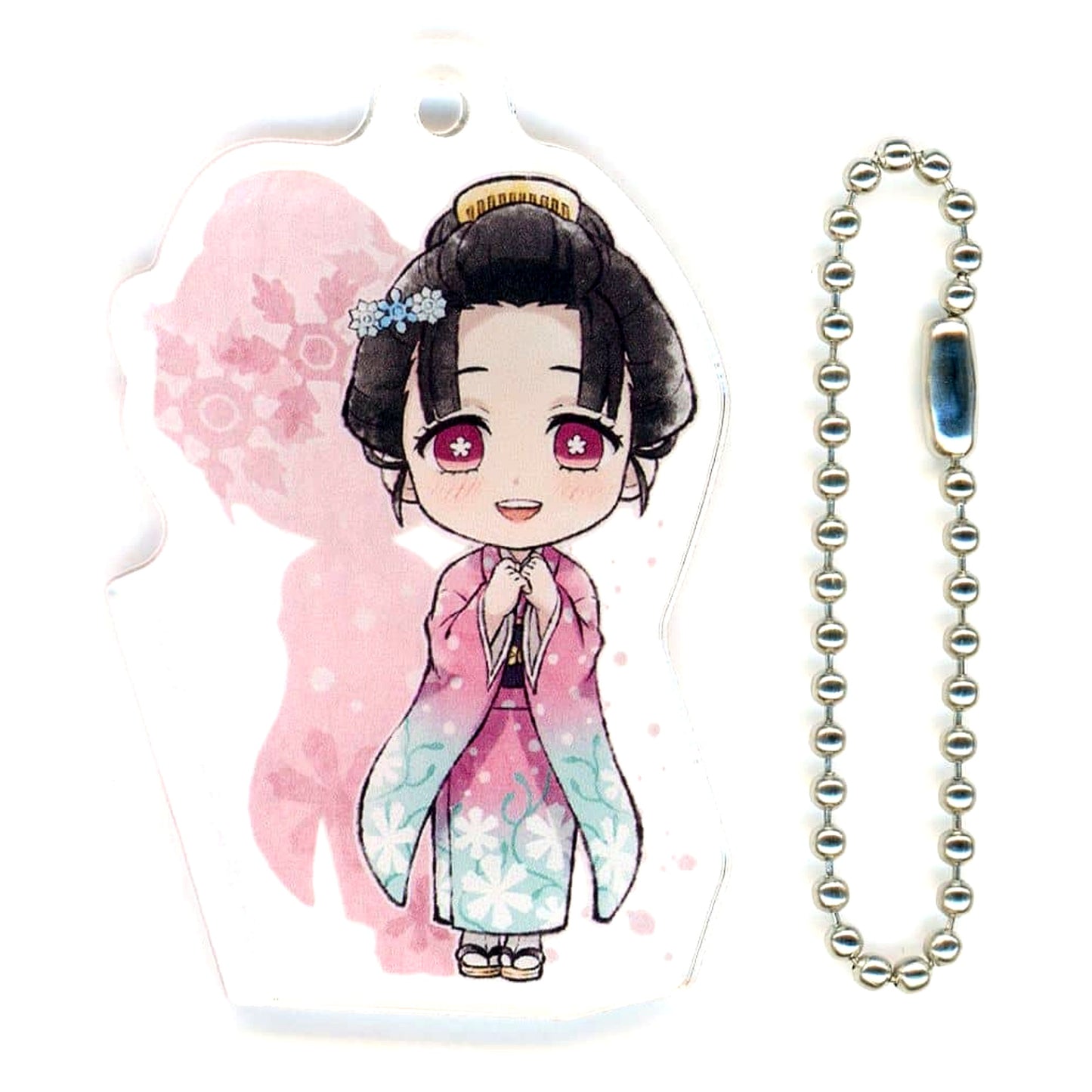 Koyuki Kimono Demon Slayer: Kimetsu no Yaiba Ichiban Kuji Brothers of Thunder Kyunchara Acrylic Charm Prize F [USED]