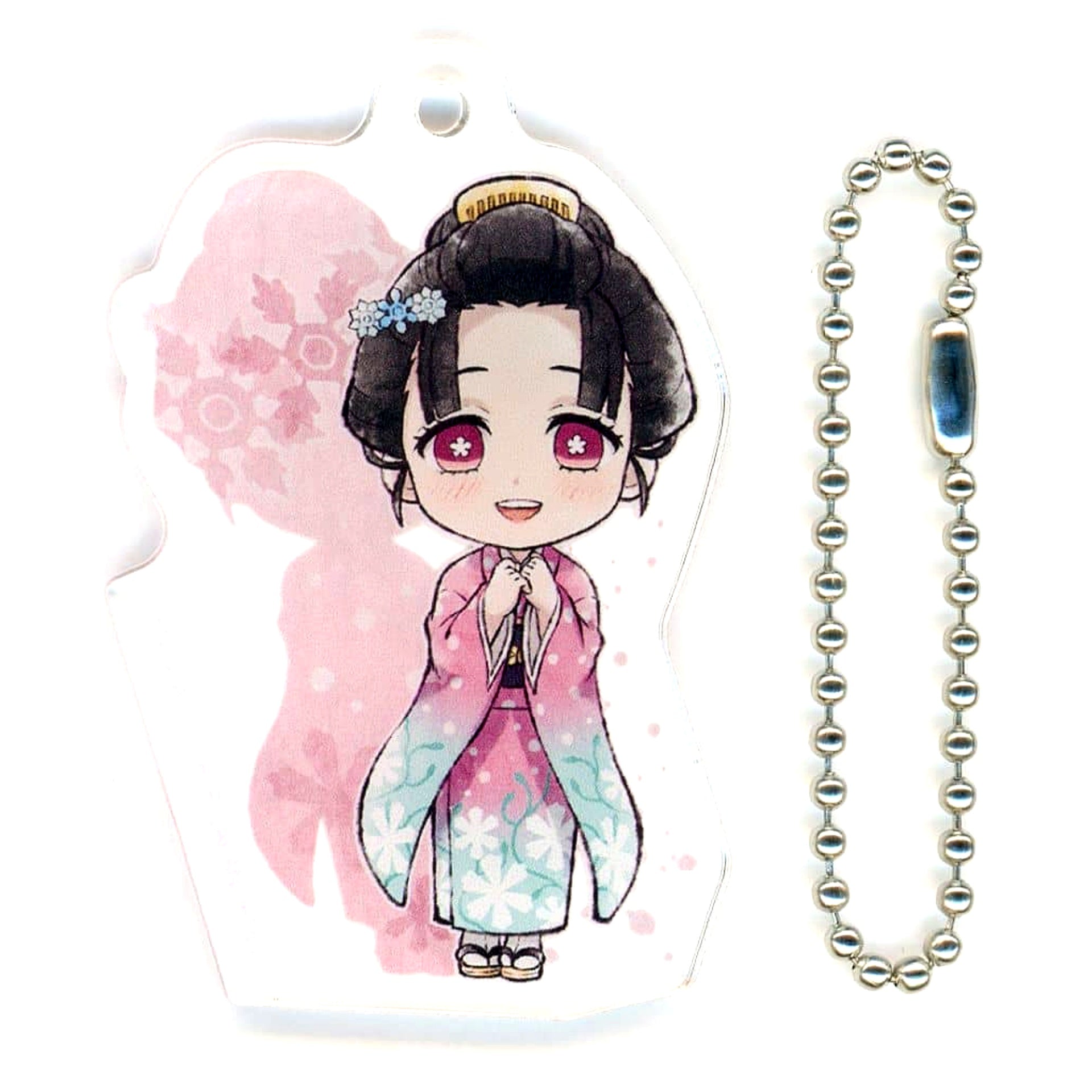 Koyuki Kimono Demon Slayer: Kimetsu no Yaiba Ichiban Kuji Brothers of Thunder Kyunchara Acrylic Charm Prize F [USED]