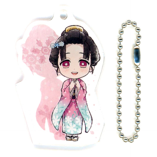 Koyuki Kimono Demon Slayer: Kimetsu no Yaiba Ichiban Kuji Brothers of Thunder Kyunchara Acrylic Charm Prize F [USED]