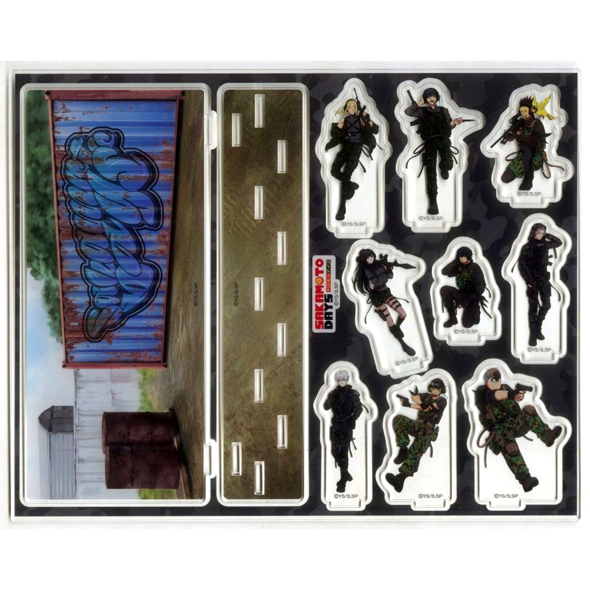 Group Acrylic Diorama Survival Game Ver. Sakamoto Days in Tokyo Tower [USED]