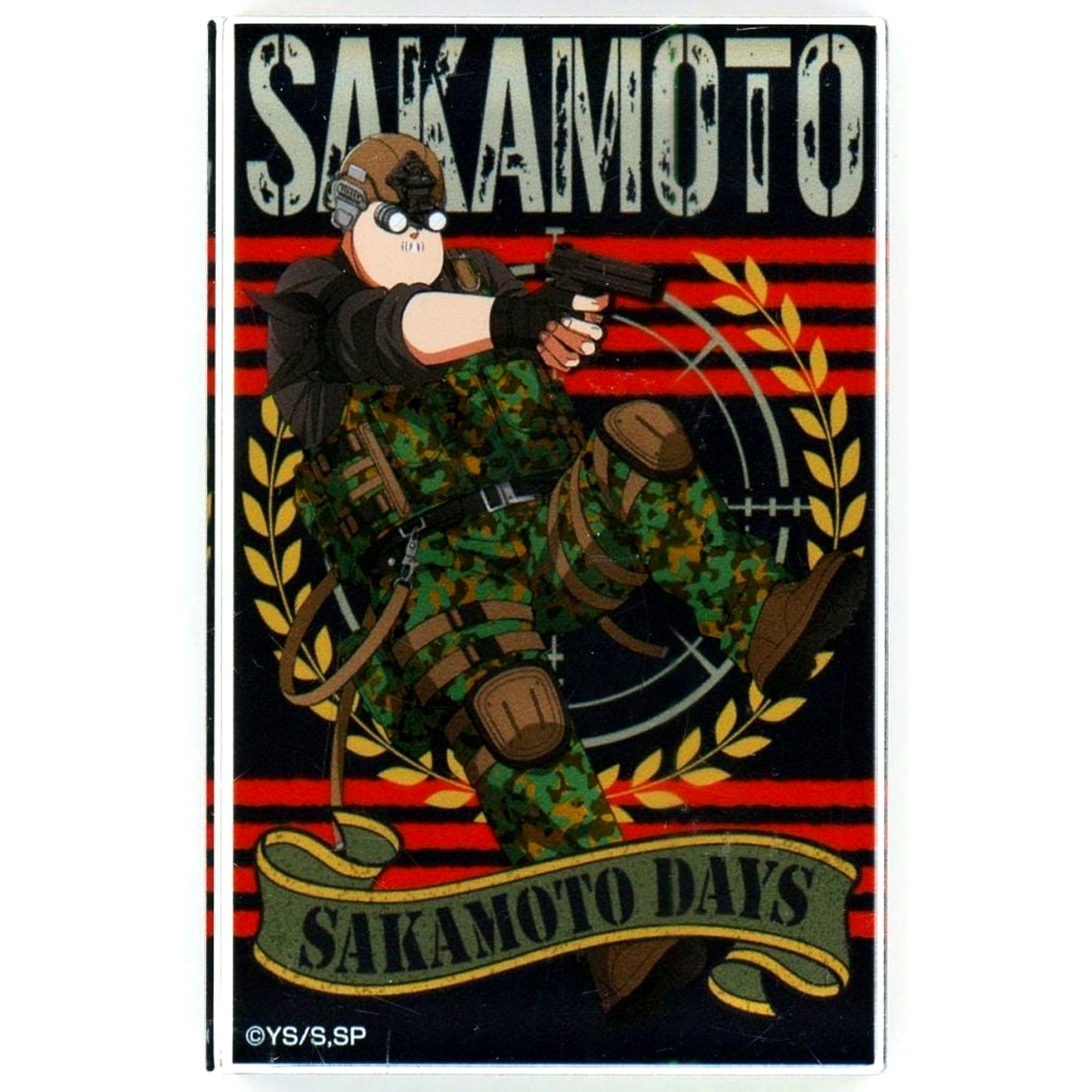 Taro Sakamoto Sakamoto Days in Tokyo Tower Acrylic Block Collection Survival Game Ver. [USED]