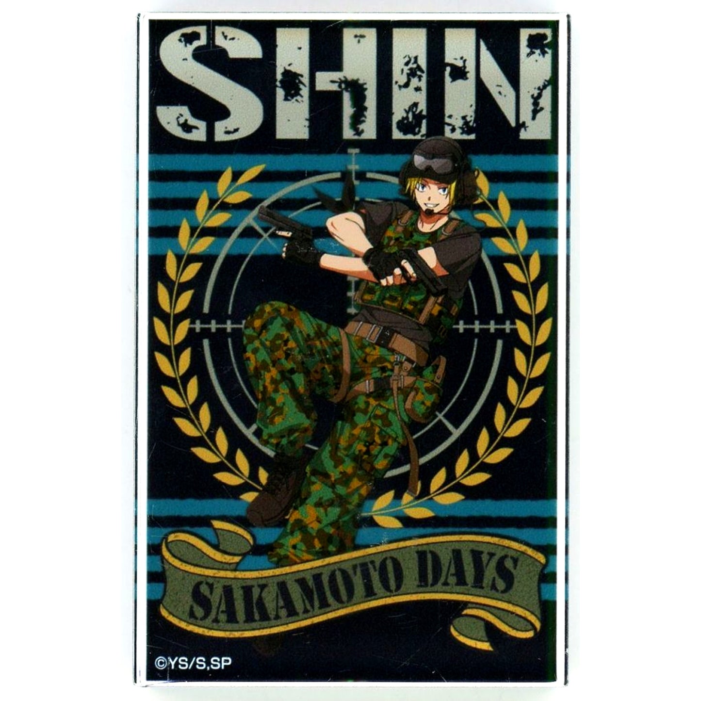 Shin Asakura Sakamoto Days in Tokyo Tower Acrylic Block Collection Survival Game Ver. [USED]