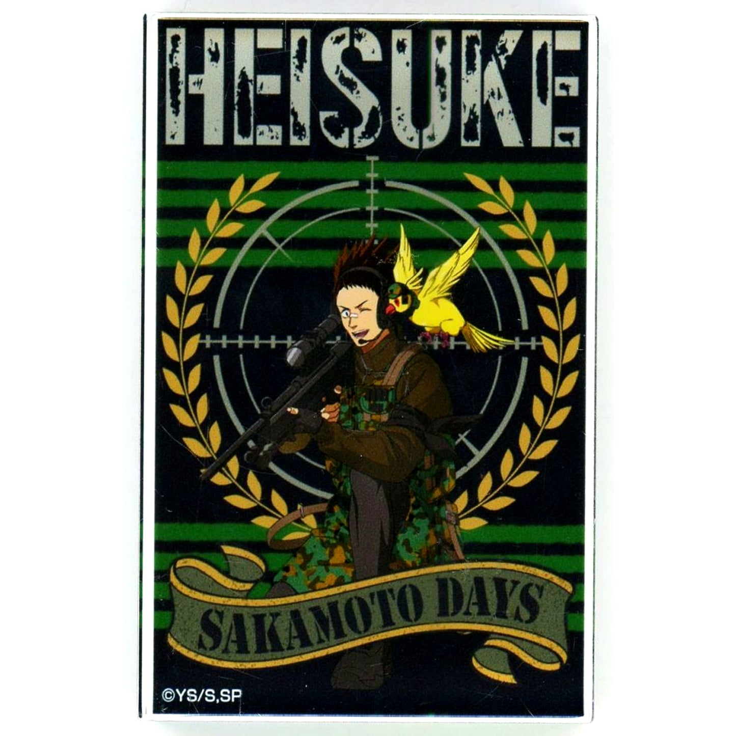 Heisuke Mashimo Sakamoto Days in Tokyo Tower Acrylic Block Collection Survival Game Ver. [USED]