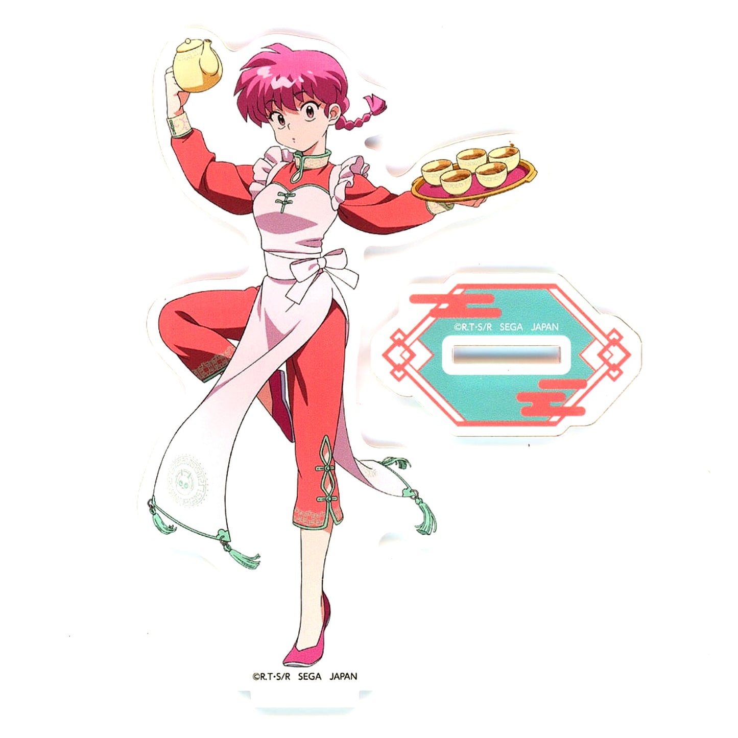 Ranma Saotome Female Prize C-2 TV Anime Ranma 1/2 Acrylic Stand Sega Lucky Kuji Online [USED]