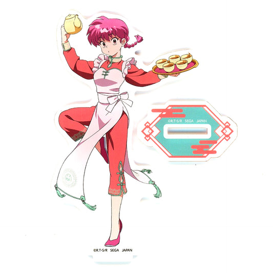Ranma Saotome Female Prize C-2 TV Anime Ranma 1/2 Acrylic Stand Sega Lucky Kuji Online [USED]