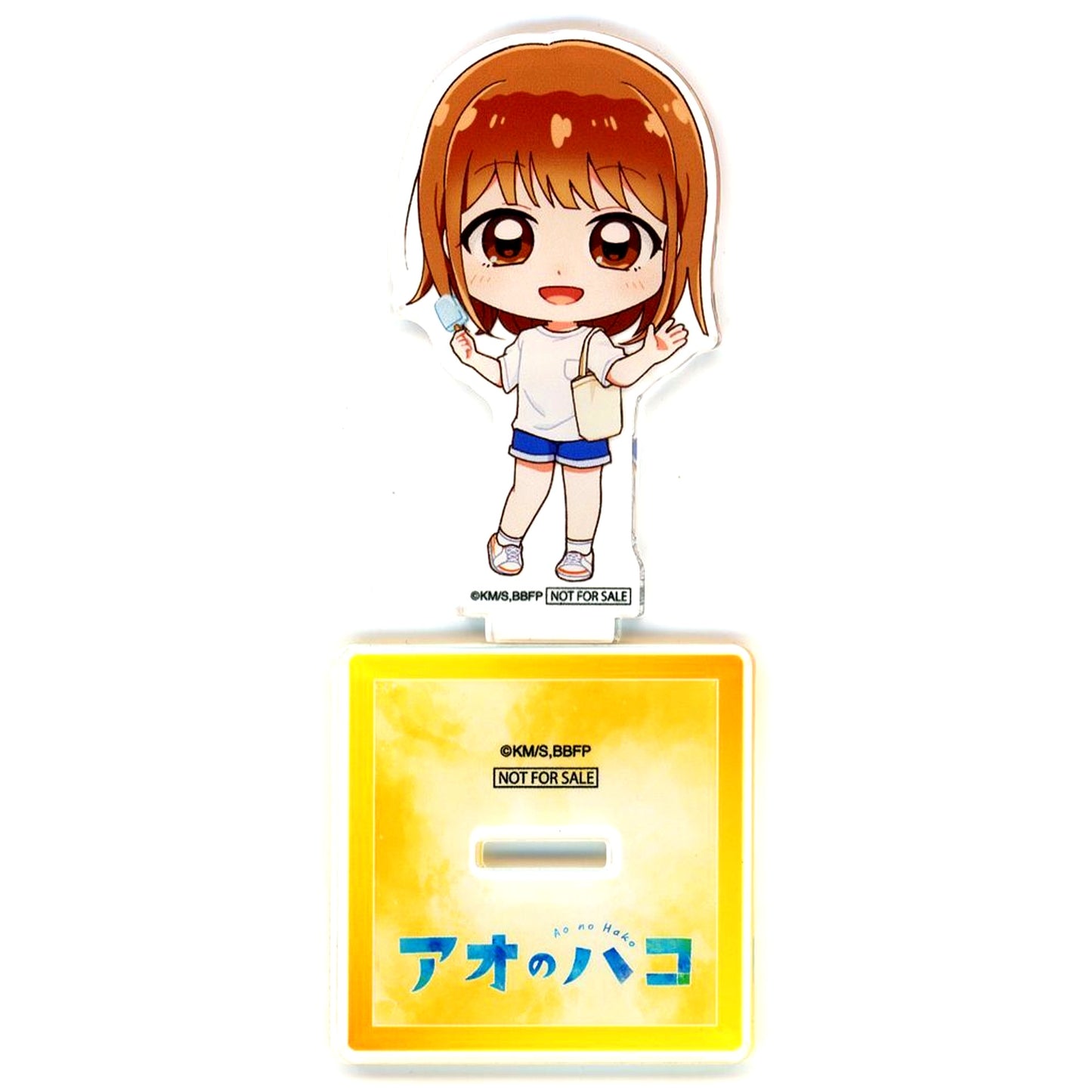 Chinatsu Kano Blue Box Blu-ray DVD Vol. 1 to Vol. 3 Animate Purchase Bonus Mini Character Illustration Mini Acrylic Stand [USED]
