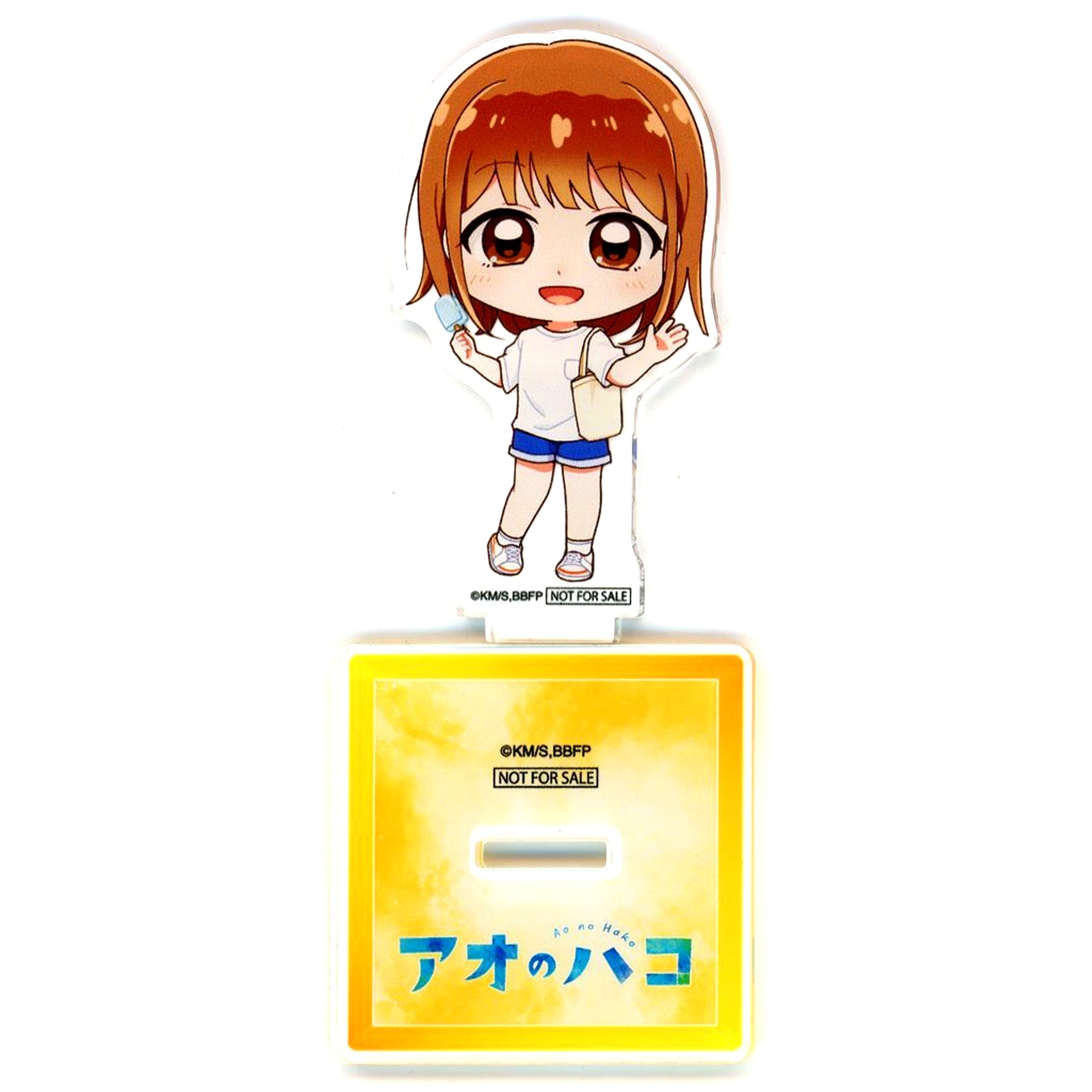 Chinatsu Kano Blue Box Blu-ray DVD Vol. 1 to Vol. 3 Animate Purchase Bonus Mini Character Illustration Mini Acrylic Stand [USED]