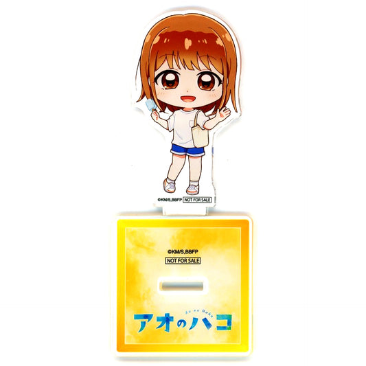 Chinatsu Kano Blue Box Blu-ray DVD Vol. 1 to Vol. 3 Animate Purchase Bonus Mini Character Illustration Mini Acrylic Stand [USED]