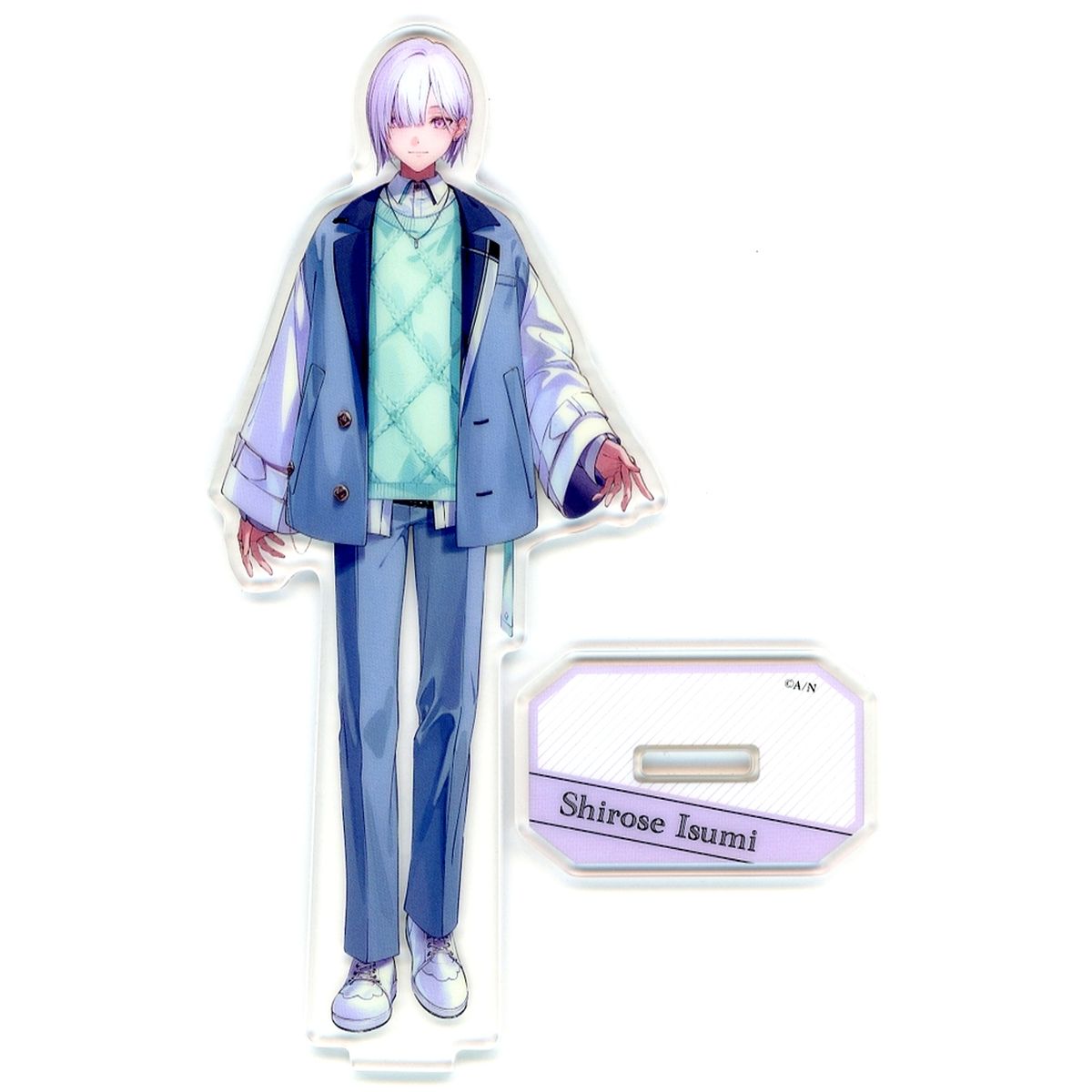 Shirose Isumi Acrylic Stand Virtual YouTuber Nijisanji SPLARE Welcome Goods [USED]