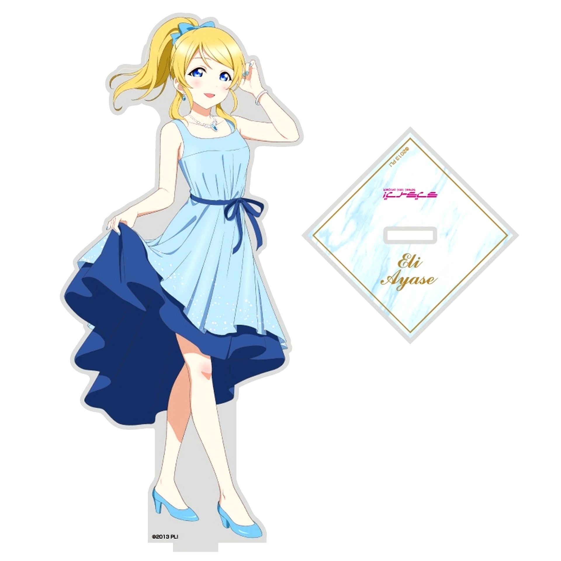 Eli Ayase Acrylic Stand Large Party Dress 2025 Ver. Love Live! [USED]